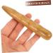 BCOATH Multi-Purpose Acupressure Stick & Face Massage Tools - 2 Piece Set for Neck & Shoulder Relief | Premium Wooden Roller - 11.5x1.5cm Light Brown - Buy Online on GoSupps.com