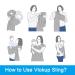 Vlokup Baby Water Ring Sling Carrier | Lightweight Breathable Mesh Wrap | Summer Pool Beach Essential | Grey - Buy Online on GoSupps.com