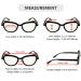 Eyekepper 4-Pack Multifocal Reading Glasses for Women - Blue Light Blocking Cat-Eye Progressive Readers (2.25x) - Stylish Mix Colors - Buy Online on GoSupps.com