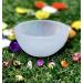 Selenite Round Cleansing Bowl - Handmade Natural Spirit Healing Plate for Meditation & Jewelry Storage (10cm) - Buy Online on GoSupps.com