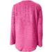 Soft Teddy Fleece Hooded Jumper | Plus Size Double Fleece Hoodie | V Neck Sweatshirt | Winter Lounge Top | Hot Pink M - Buy Online on GoSupps.com