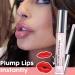 Lip Plumper Lip Gloss Lip Maximizer Balm Plumper Lip Extreme Volume Healthy Enhancer Hydrated Lips Moisturize Eliminate Dryness Wrinkles Enhances Plump Gloss (Clear Pink Color) - Buy Online on GoSupps.com