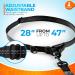 SparklyPets Hands Free Dog Lead - Professional Reflective Waist Lead for Medium and Large Dogs - Ideal for Walking, Training, Jogging - Gray For 1 Dog - Buy Online on GoSupps.com