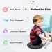 EVERYMILE Inflated Balance Board Wobble Cushion - Extra Thick Core Exercise & Physical Therapy Training for All Ages - Black - Buy Online on GoSupps.com