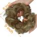 OMGREAT 2PCS Thick Curly Wavy Hair Buns & Ponytail Extensions in Ash Blonde Mix Ginger - Updo Messy Bun Hairpieces for Women & Girls - Buy Online on GoSupps.com