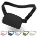 viewm Belt Bag for Women, Waterproof Fanny Packs for Women Men Fanny Pack Crossbody Bags for Women with Adjustable Strap Everywhere Belt Bag for Travel Fitness Running Hiking Black Basic