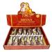 Pride Of India - Henna Paste 6 Cones + 6 Cones FREE - 1.25oz Large Tube - NEW - 100% Natural Plant Based - NO Chemicals/Dyes - Cruelty Free - Amazing Value Kid Friendly - Use like a Pen - Temporary Coloring Product - Washes away in 10-12 Days 12 Count (Pa