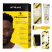 Cleverman Jet Black Hair & Beard Dye for Black Men. All-in-One Reusable Kit - For Natural-Looking Results. Professional-Quality color for Beard & Mustache. Ammonia-Free Enriched with Coconut Extract