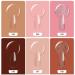 LanFo 6-Piece Pink Brown Glitter Nude Gel Nail Polish Set | UV LED Soak Off Manicure Kit for DIY Nail Art at Home - Buy Online on GoSupps.com