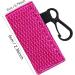 SVCEQZE Lip balm holder | Lip oil pouch Lip balm holder with keychain for home travel bright pink Refer to description - Buy Online on GoSupps.com