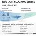 Cute Oversized CatEye Blue Light Blocking Reading Glasses for Women - Large Lens Computer Readers in Stylish Blue Light-black (2.25x) - Buy Online on GoSupps.com