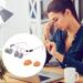 Lixbd Walnut Shell Moxibustion Glasses - Eye Relief for Short-Sightedness & Fatigue | Warm Moxa Therapy with Frames - Buy Online on GoSupps.com