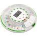 EZILIFE Automatic Pill Dispenser with Flashing Light Sound Alarm and Safety Lock 28-Day Electronic Medication Organizer Dispense Vitamins and Tablets Up 6 Times/Day Easy Read Display (Clear) - Buy Online on GoSupps.com