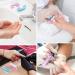 G2PLUS Small Handle Nail Brushes - 4 Pack Plastic Fingernail Cleaning Brushes - Buy Online on GoSupps.com