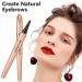 Long-Lasting Waterproof Microblading Eyebrow Pen in Dark Coffee - Natural Looking Brow Pencil - Buy Online on GoSupps.com