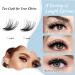 Lash Clusters 168 Pcs Thin Band Soft Eyelash Extensions D-Mix (10-16mm) Crocus & Dandelion - Buy Online on GoSupps.com