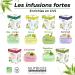 NUTRIG E - Organic Slimming Infusion 10 - Double Action - Burns & Drains - Green Tea Green Coffee Guarana Mate Meadowsweet Bou - Buy Online on GoSupps.com