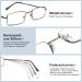 Skyway 3 Pack Reading Glasses for Men - Metal Frame Blue Light Blocking Glare Protection 3x Gray 1.5 Diopters - International Shipping - Buy Online on GoSupps.com