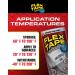 Flex Tape Rubberized Waterproof Tape  8" x 5'  Clear Clear 8 inches x 5 feet - Buy Online on GoSupps.com