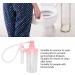 Reusable Vaginal Cleansing System - 500ml Shower Bottle for Women | Inverted Peri Bottle for Postpartum Care | Shop Internationally - Buy Online on GoSupps.com