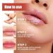 4Pcs Plumping Lip Oil Set for Women - Hydrating Fruit Extract Formula - Long Lasting Moisturizing Non-Sticky Balm - Reduce Dry Lips & Wrinkles (SET B) - Buy Online on GoSupps.com