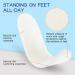 Comfortable Sockless Clogs with Thin Insoles for Men & Women - Beige Croc Loafer Replacement Inserts (Size 39 - Buy Online on GoSupps.com