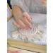 Press On Nails 10pcs Wearable Manicure Piece Handmade Fake Nails Reusable Artificial False Nails Set for Women and Girls (L) (M) Medium - Buy Online on GoSupps.com