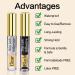 Clear Eyelash Glue for Sensitive Eyes - Waterproof Latex-Free Strong Hold - 0.176oz - Buy Online on GoSupps.com