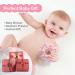 Shop McGmitt Sensorik Bei ring Ball - Silicone Baby Chew Toys for Grip & Early Childhood Education (Pink) | International Shipping Available - Buy Online on GoSupps.com