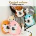 MUZIRI KINOKOO Plush Hamster Pillow Blanket | Cute Office Nap Blanket | Foldable TV Sofa Throw | Soft Stuffed Toy Blanket | Light Coffee - Buy Online on GoSupps.com
