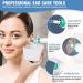 Softvox Electric Earwax Removal Kit - Rechargeable, Automatic Ear Cleaner with LED Lights, 4 Wash Modes - Includes Ear Basin, Towel, 10 Tips - for Adults, Kids at Home - Buy Online on GoSupps.com