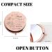 GAOLZIUY Compact Mirror Gifts for Mom from Daughter  Rose Gold Mom Compact Mirror for Mother  Birthday Gifts for Moms Women from Daughter for Mom Birthday  Mothers Day Wedding Anniversary Flower-mom-1 - Buy Online on GoSupps.com