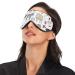 Haskirky Light Blocking Eye Mask - Adjustable for Adults - Perfect for Travel, Yoga, Meditation - Comfortable and Breathable - Deep Sleep Mask for Men and Women - Buy Online on GoSupps.com