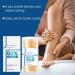  ZLHHRZJX Urea 60% Foot Cream Urea Foot Cream Stick Foot Cream for Dry Cracked Feet Deep Moisturizing and Fast-Acting Foot Care Stick with Gentle Exfoliation - Buy Online on GoSupps.com