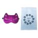 Helen Ou Super Soft Natural Silk Cat Eye Mask - Purple Sleep Eyeshade | International Shipping - Buy Online on GoSupps.com
