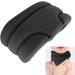 Adjustable Cervical Collar Soft Neck Brace with Breathable Fabric Ergonomic Design Lightweight Portable for Traveling Men Women Relieves Neck Discomfort (Black) - Buy Online on GoSupps.com