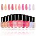 Nail Polish Pink Nail Polish Nail Polish Set Quick Dry Nail Polish 0.17oz Non Toxic Nail Polish Manicure Set Kids Nail Polish Set For Girls st10-2