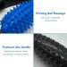 XCSJ Massage Roller with Balls & Handle - Ultimate Self-Massage Device for Relaxing Back Shoulders Arms & Legs (Black) | International Shipping Available - Buy Online on GoSupps.com