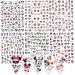 Cute Cartoon Nail Art Stickers Decals 3D Self Adhesive Nail Art Supplies Cartoon Nail Decals for Nail Art Decoration DIY Nail Designs Sticker Luxury Designer Nail Stickers for Acrylic Nail Art 6 PCS