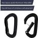 Fusion Contigua Straight Non-Locking Gate Carabiner - Black - Buy Online on GoSupps.com