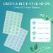 Acne Pimple Patch 112 Patches with Tea Tree & Calendula Oil - Hydrocolloid Acne Dots for Face - Cute Green & Blue Star-Shaped Pimple Stickers - Buy Online on GoSupps.com