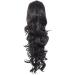 Koko Hair Long 22 Inch Curly Clip In Hairpiece Ponytail in Natural Black - Glamour 003