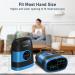 Quinear Cordless Hand Massager with Heat and Compression - Relieves Arthritis, Carpal Tunnel, Stiff Joints - Blue - Buy Online on GoSupps.com