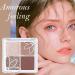 Eyeshadow Makeup Palette | Highly Pigmented 4 Colors Eye Shadow Palette - Blendable Long Lasting Waterproof Makeup Palette Eyeshadow Cosmetics Makeup Pallet Sillervan 01 - Buy Online on GoSupps.com