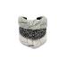 YETASI Tweed Black Knot Headband with White Threading - Unique White Black Headband for Women - Buy Online on GoSupps.com