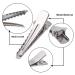 30MM Small Alligator Hair Clips - 100 Piece Silver Metal Pins for Hair Care & Crafts - Buy Online on GoSupps.com
