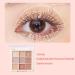 9-Color Matte Eyeshadow Palette: Highly Pigmented, Long-Lasting Nude & Shimmer Shadows - Buy Online on GoSupps.com