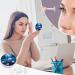 Galaxy Lotus Flower Contact Lens Case with Mirror | Cute & Portable Travel Kit for Eye Care - Buy Online on GoSupps.com