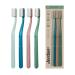 Jordan*  | Green Clean Manual Toothbrush | Award Winning Sustainable Toothbrush Made from Recycled Materials | Eco-Friendly | Scandinavian Design | Soft Bristle Toothbrush | Mixed Colour | 4 Units