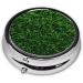 Buy Green Lawn Portable Metal Pill Box - Round Mini 3-Compartment Design for Small Pills | Ideal for Travel - Shop Internationally - Buy Online on GoSupps.com